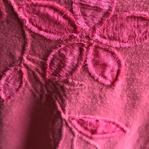 St. John’s Bay orange cotton tee - Picture 3 of 4